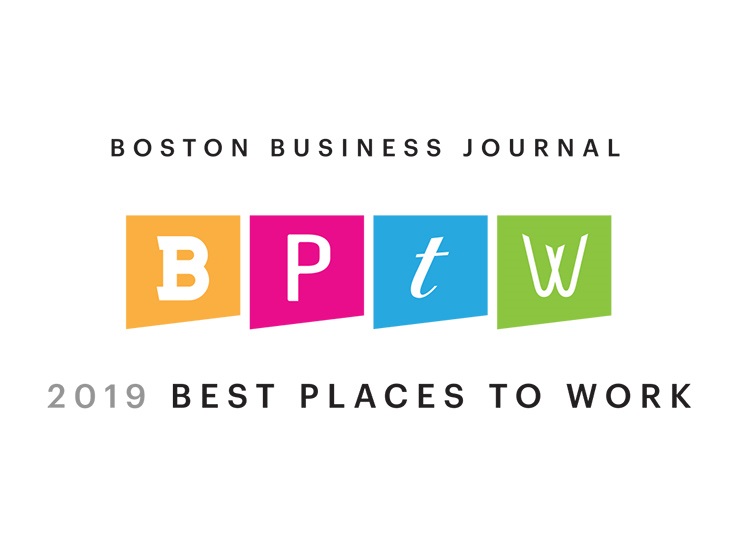 Boston Business Journal 2019 Best Places to Work logo