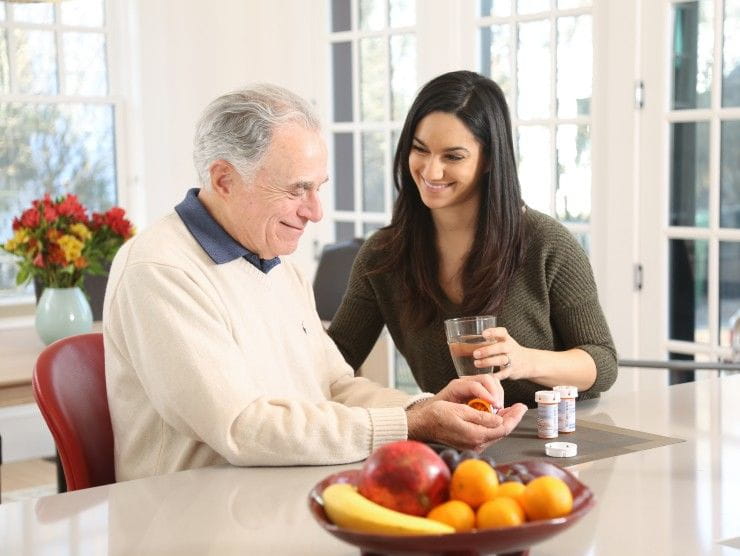 elder and caretaker