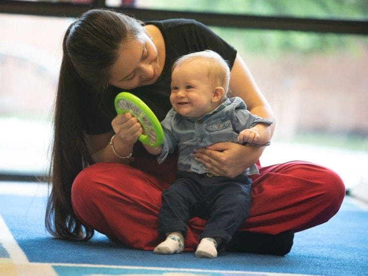 teacher and child 